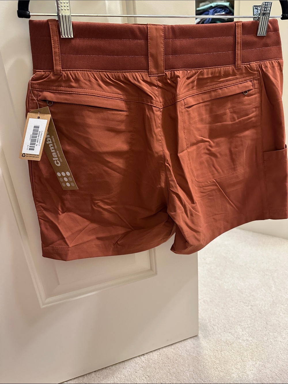 NWT Title Nine Women’s Rust Clamber 5” Shorts - size 10 - Picture 5 of 5